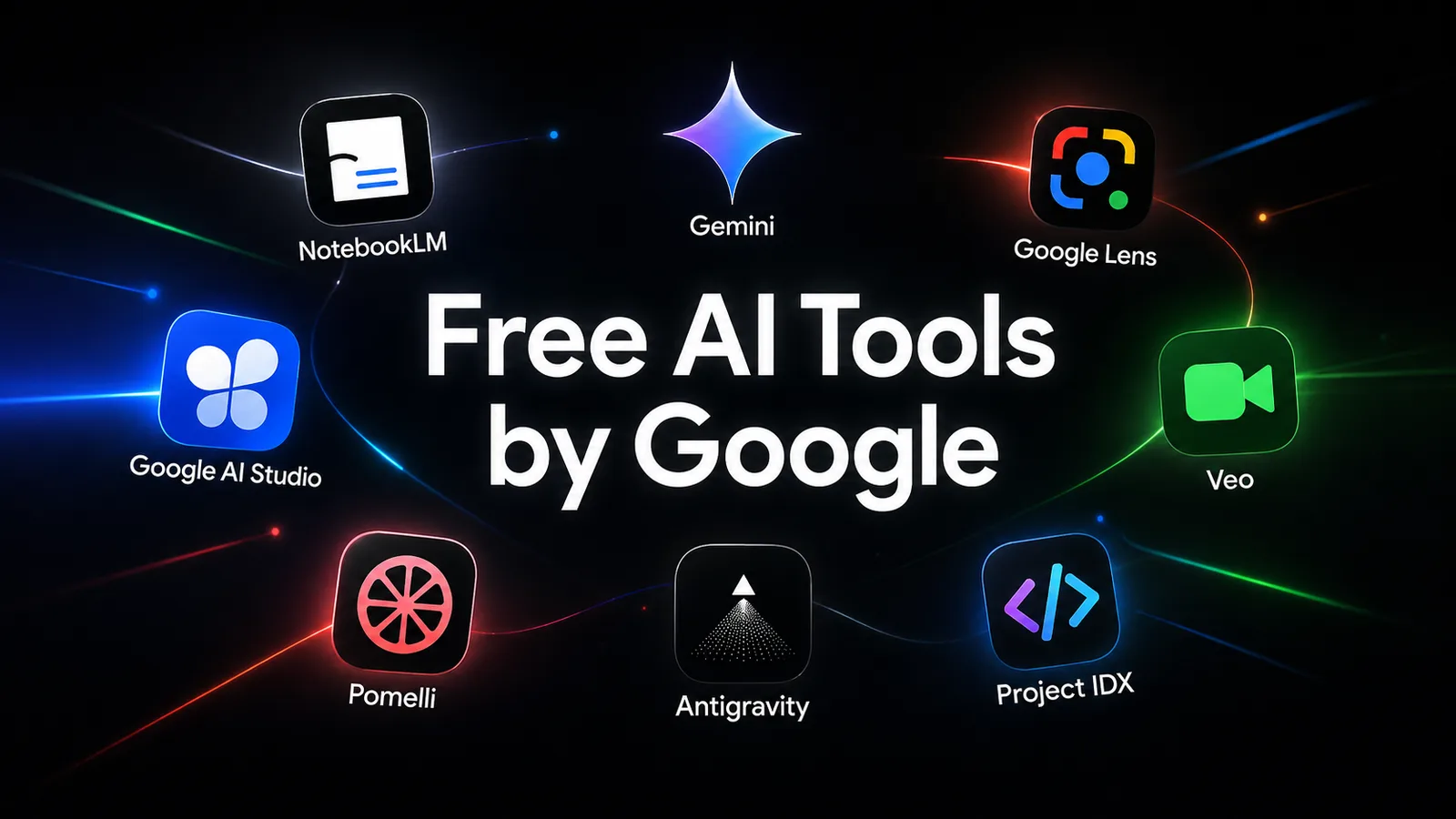 20+ AI Tools by Google