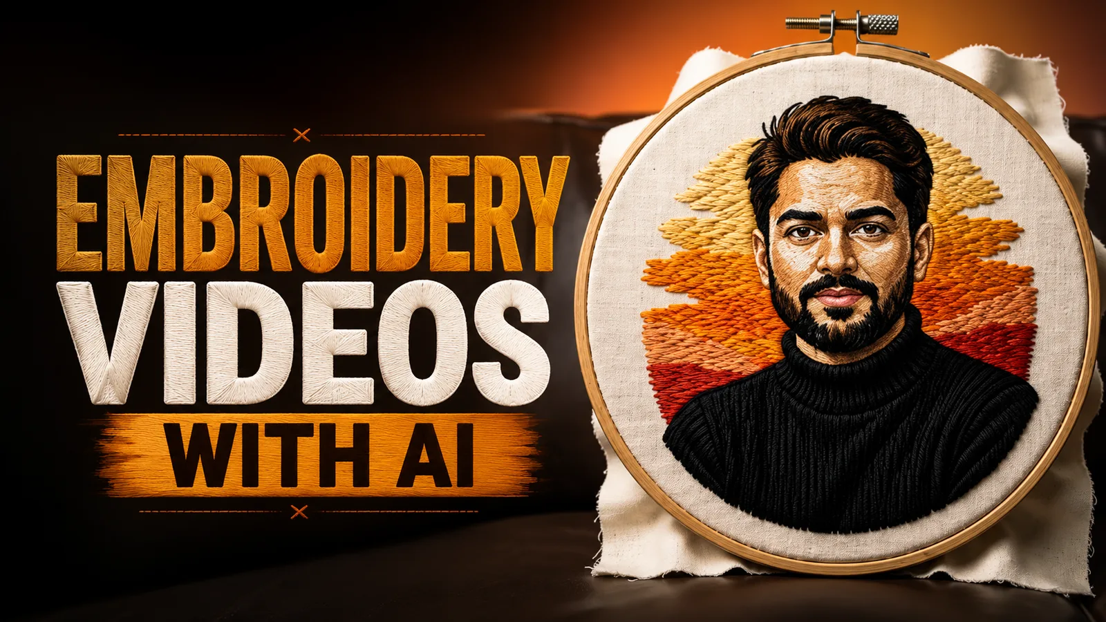 Create Realistic Embroidery Videos with AI