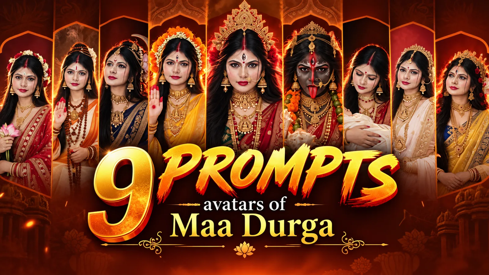 9 Avatars of Maa Durga